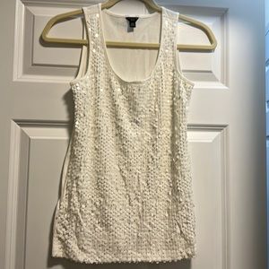 NWOT Ann Taylor sequin tank